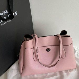 COACH | Pastel pink large purse